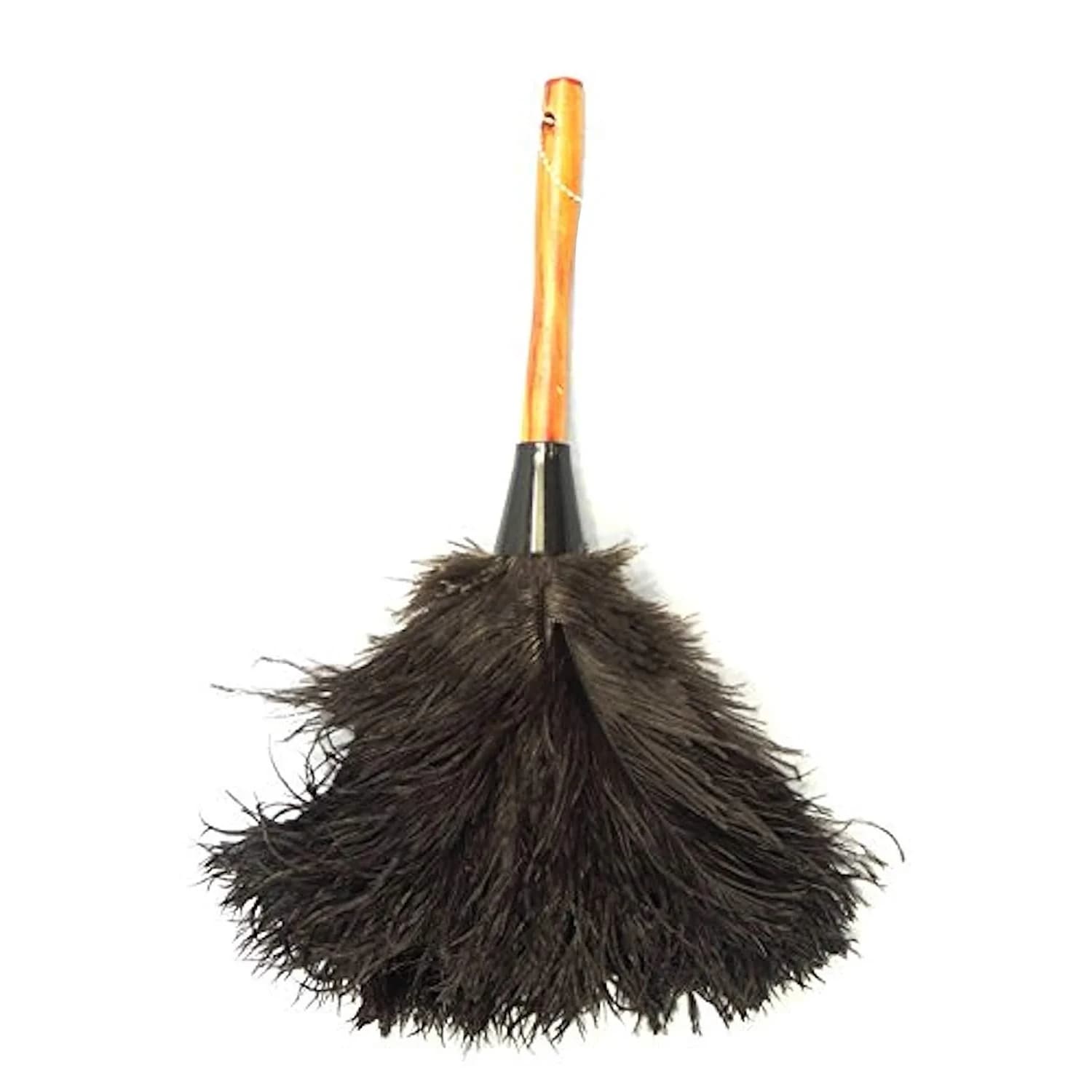 Dusters Killer Ostrich Feather Duster 35.5 cm (14 Inch) | Premium Black Feathers for Dust Attraction - main product image