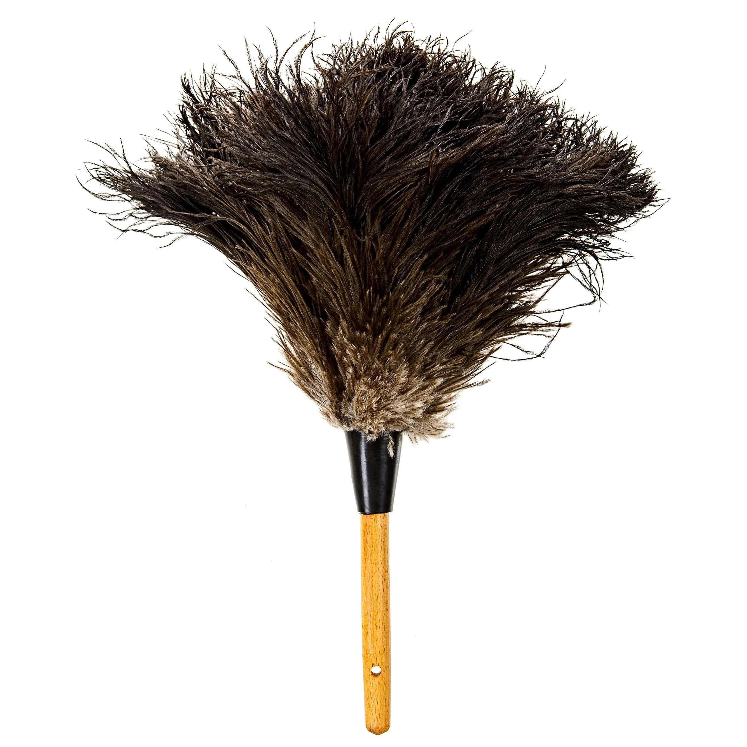 Dusters Killer Ostrich Feather Duster 35.5 cm (14 Inch) | Premium Black Feathers for Dust Attraction - view 4