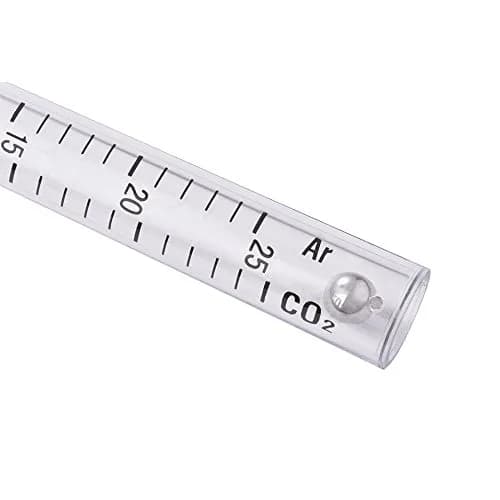 Sxstar Gas Flow Meter Tester Peashooter Style 14cm (5.5in) | Measures 0-25 LPM for MIG/TIG Torches thumbnail 3