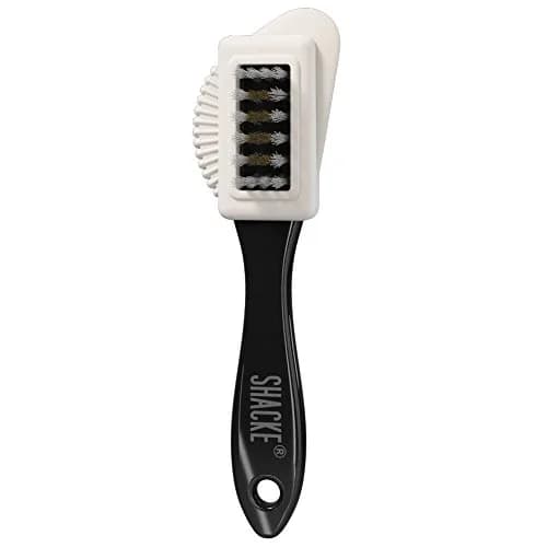 Shacke Suede & Nubuck Brush Kit with 2 Erasers | 4-Way Cleaner for Shoes, Boots, Bags thumbnail 3
