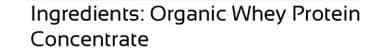 Raw Organic Whey Protein Powder Grass Fed Unflavored 2.27 kg (5 lb) | USDA Organic 1-Ingredient Protein thumbnail 7