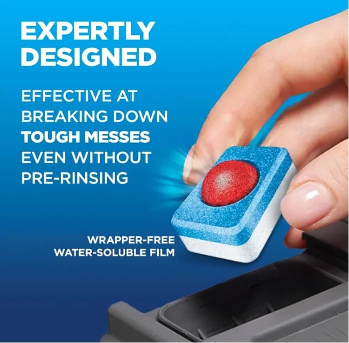 Finish Powerball Dishwasher Pods Plastic Free Fresh Scent 94 Count | 3X Concentrated Cleaning Power - view 3