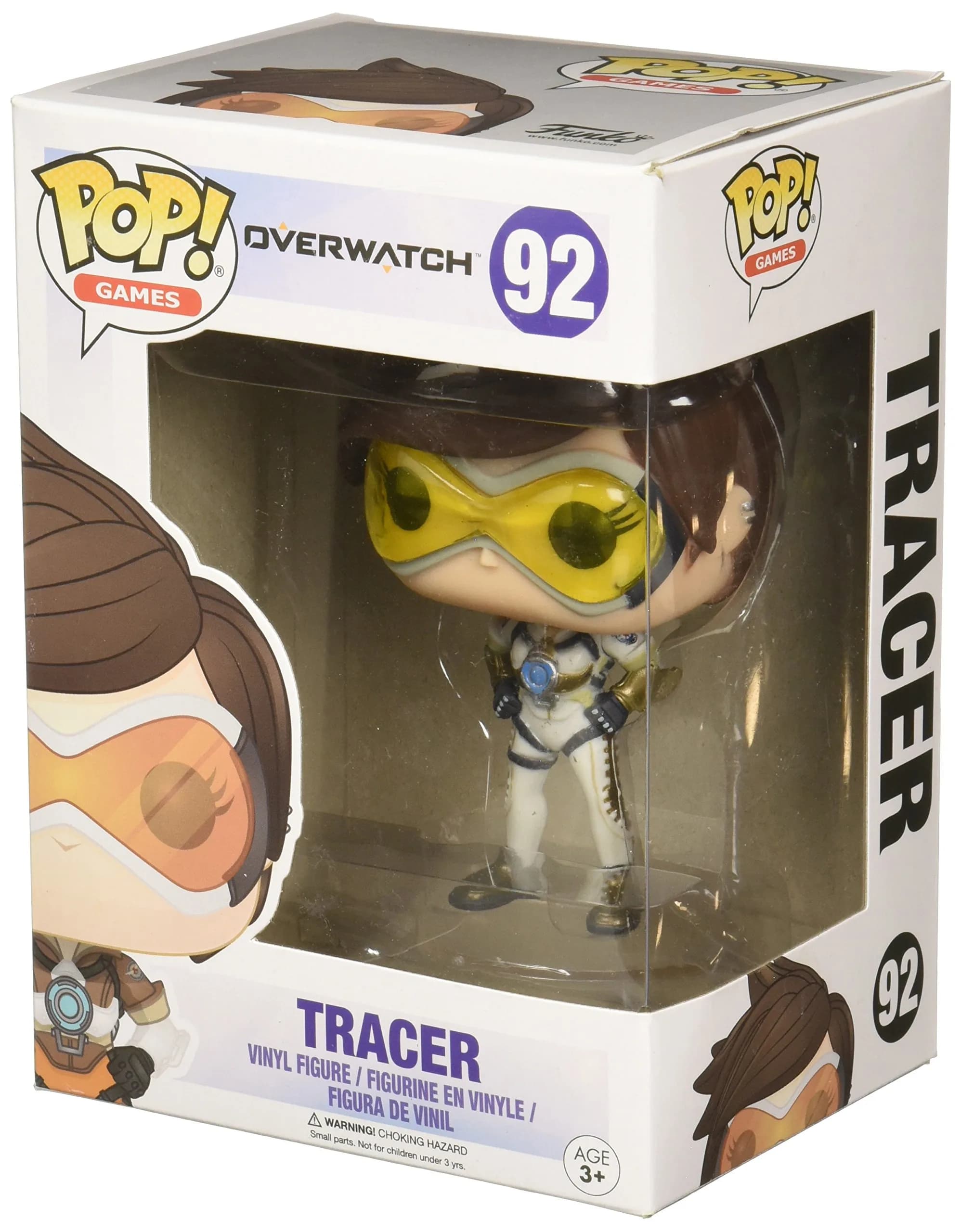 Funko Overwatch Tracer Posh Pop! Vinyl Figure 9cm | Officially Licensed, Highly Detailed, Multicolor Vinyl — Multicolor