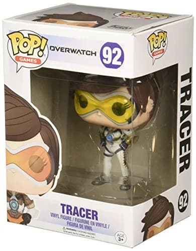 Funko Overwatch Tracer Posh Pop! Vinyl Figure 9cm | Officially Licensed, Highly Detailed, Multicolor Vinyl thumbnail 1