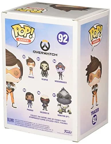 Funko Overwatch Tracer Posh Pop! Vinyl Figure 9cm | Officially Licensed, Highly Detailed, Multicolor Vinyl thumbnail 2
