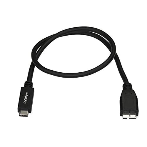 StarTech.com USB-C to Micro-B Cable 0.5m (1.6ft) | 10Gbps Data Transfer & 3A Charging thumbnail 4