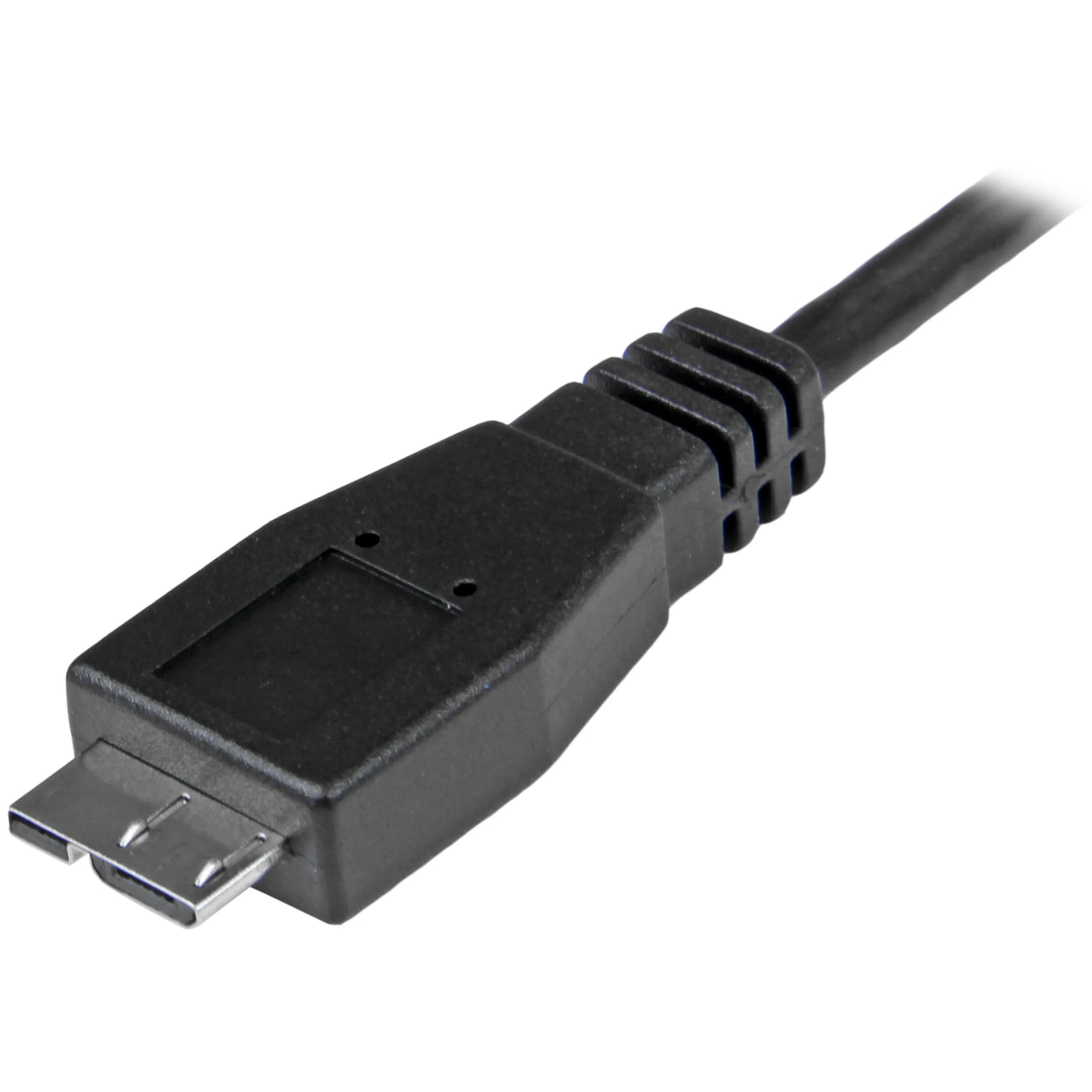 StarTech.com USB-C to Micro-B Cable 0.5m (1.6ft) | 10Gbps Data Transfer & 3A Charging - view 3