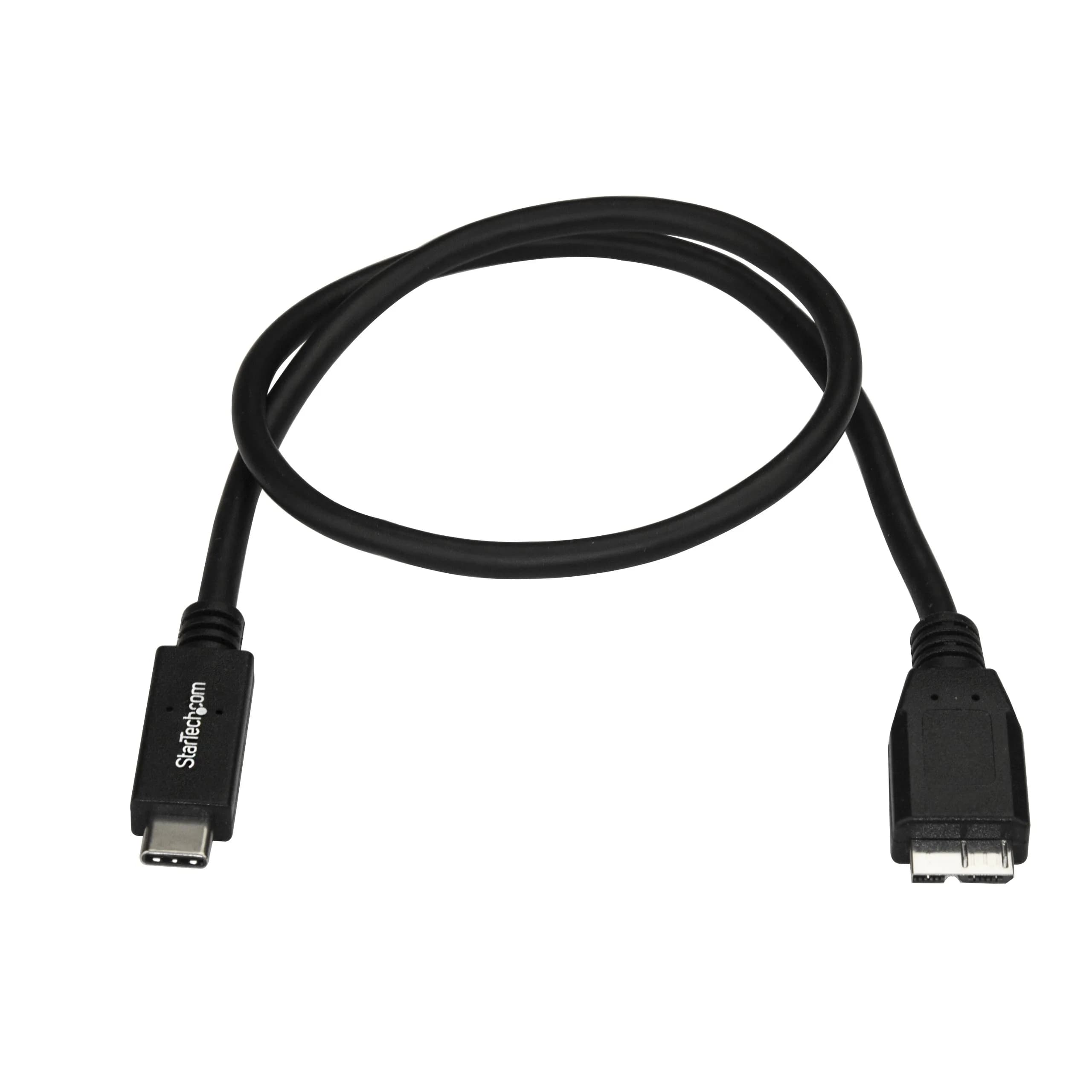 StarTech.com USB-C to Micro-B Cable 0.5m (1.6ft) | 10Gbps Data Transfer & 3A Charging - view 4
