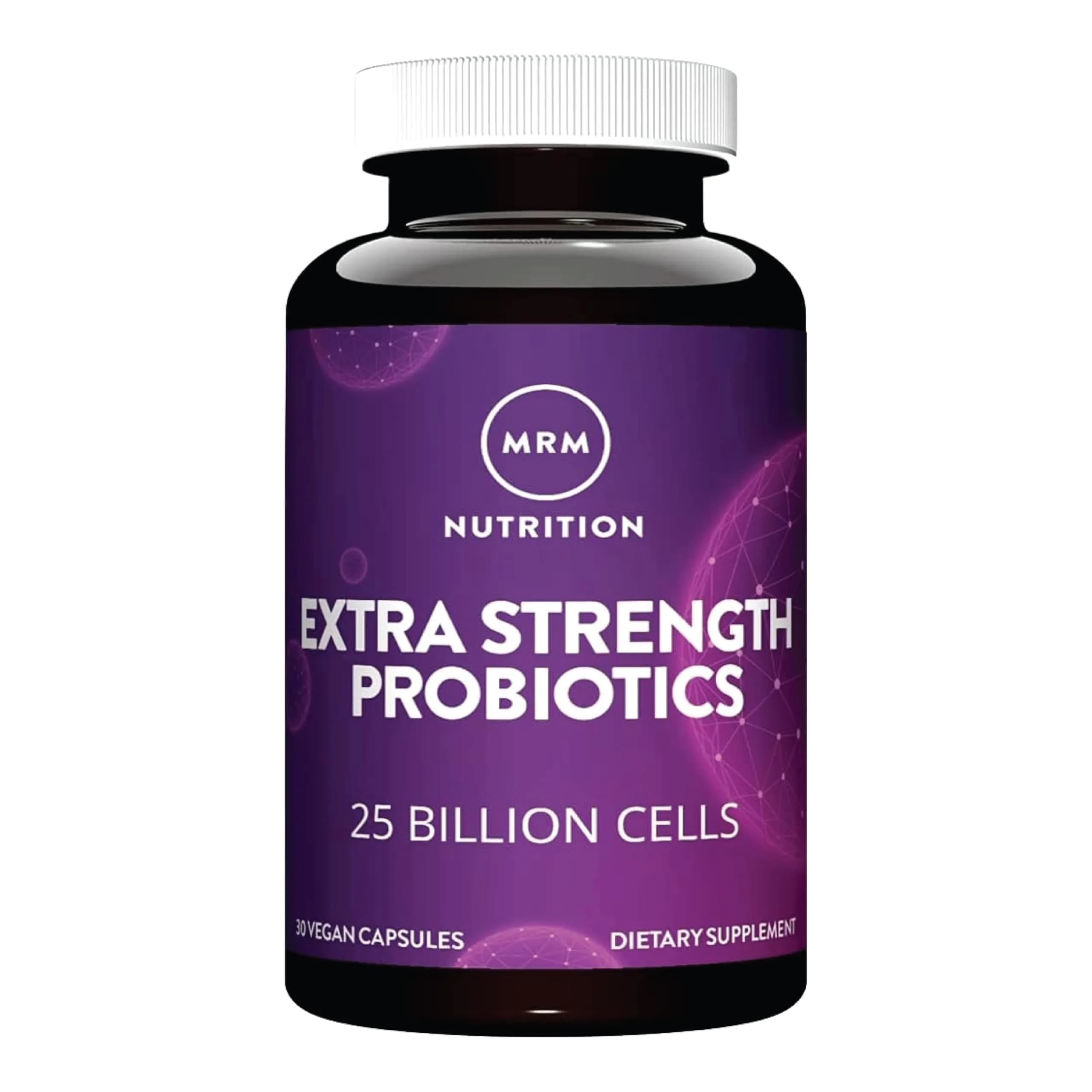 MRM Nutrition Extra Strength Probiotics 30 Capsules | 16 Strains & 25 Billion Cells for Gut Health - main product image