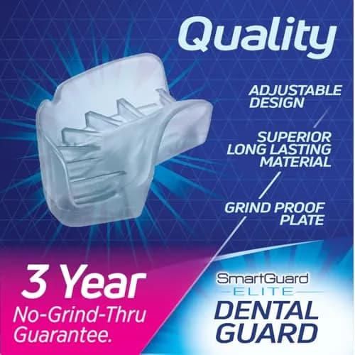 SmartGuard Dental Guard Elite 2 Guards | Anti Teeth Grinding Night Protector for Clenching thumbnail 4