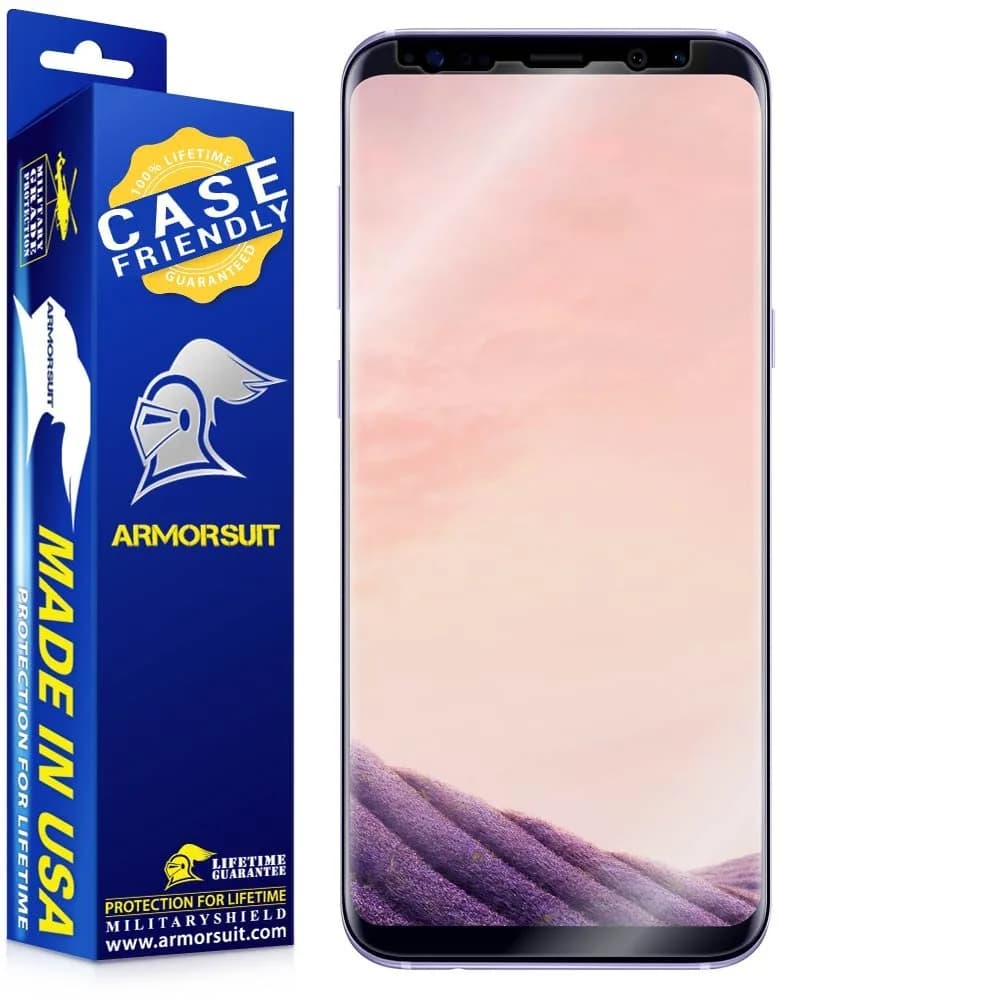 ArmorSuit 2 Pack for Samsung Galaxy S8+ (6.2 Inch) Screen Protector HD Clear MilitaryShield Film — Made in the USA