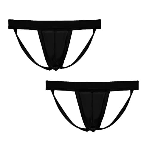 Summer Code Men's Athletic Supporter Performance Jockstrap 2-pack | Elastic Waistband for Active Men thumbnail 1