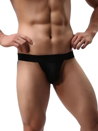 Summer Code Men's Athletic Supporter Performance Jockstrap 2-pack | Elastic Waistband for Active Men thumbnail 5