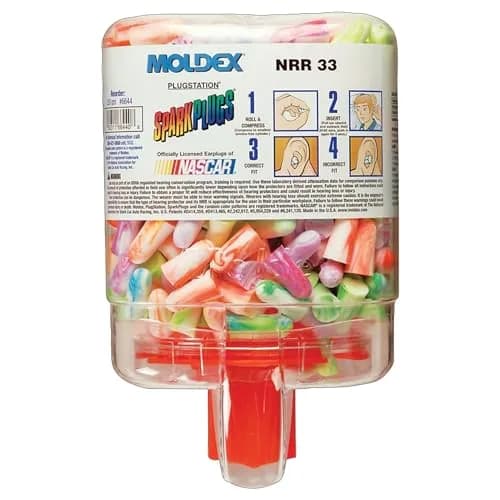 Moldex PlugStation Uncorded Earplug Dispensers Assorted 33 dB | Noise Reduction for Comfort and Fit thumbnail 1