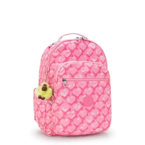 Kipling Seoul Extra Large 17” Laptop Backpack True Blue | Durable, Roomy with Padded Shoulder Straps, Bag thumbnail 2