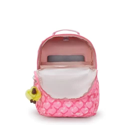 Kipling Seoul Extra Large 17” Laptop Backpack True Blue | Durable, Roomy with Padded Shoulder Straps, Bag thumbnail 3