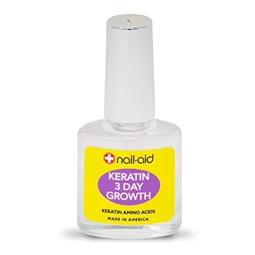 Nail-Aid Keratin 3 Day Growth Nail Strengthener 16ml (0.55 Fl Oz) | Strengthens Weak Nails thumbnail 2