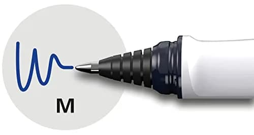 Schneider Ray Cartridge Rollerball Pen M (Medium), Refillable, Dark Blue/Light Gray Barrel, Royal Blue Erasable Ink Cartridge, Pack of 1 Pen | Smooth Ink Flow thumbnail 5