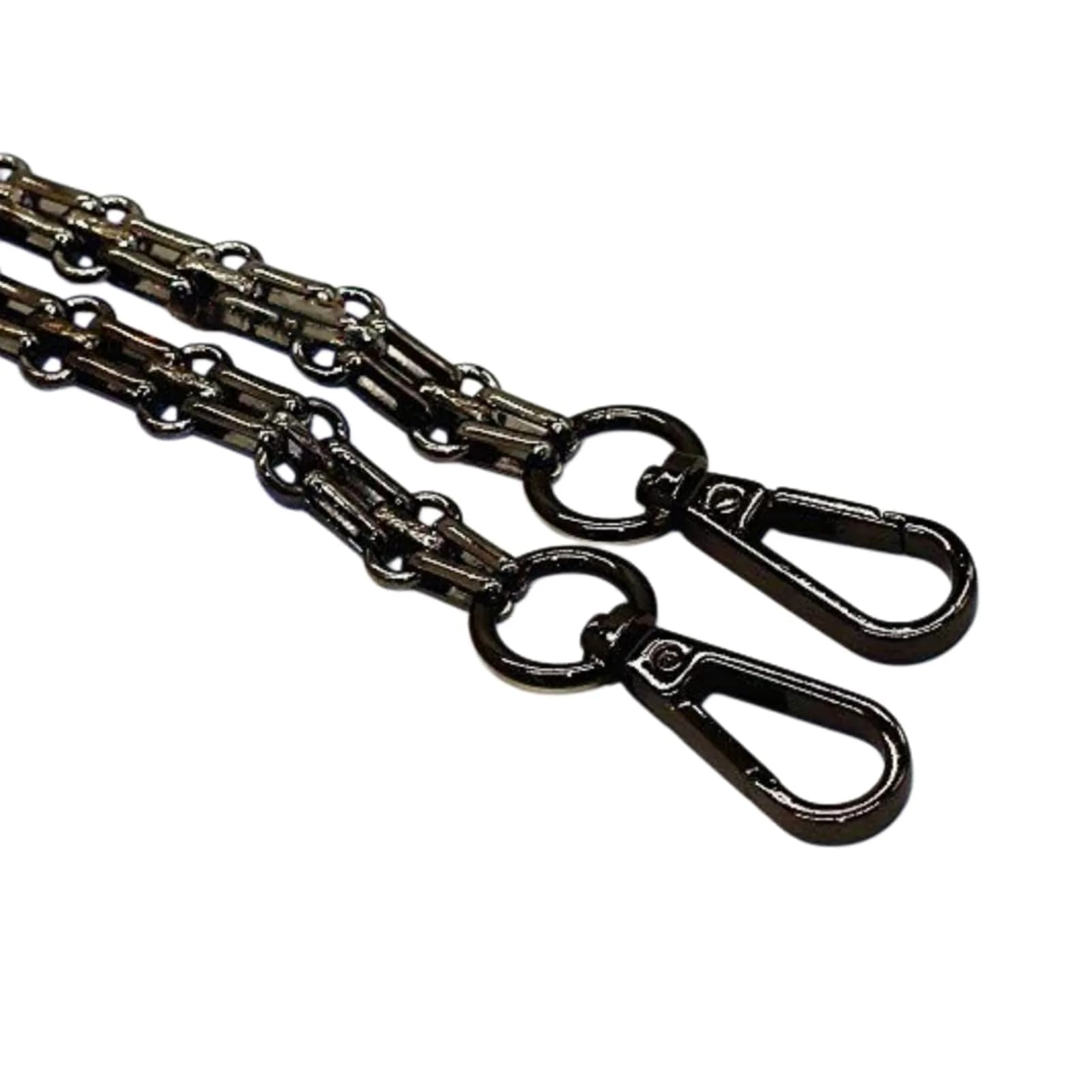 LONG TAO 47" DIY Iron Chain Strap Handbag Chains Accessories Purse Straps | Classic Metal Chain Handle for DIY Bags