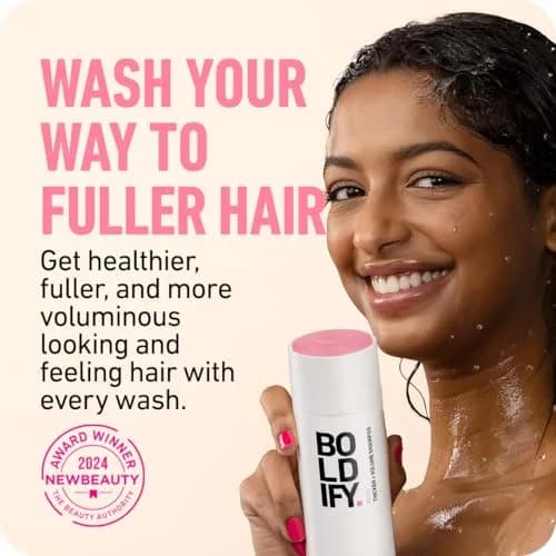 Boldify Thickening Shampoo, Volumizing Shampoo for Fine Hair, 236.5ml | Supports Thicker, Fuller Hair thumbnail 2