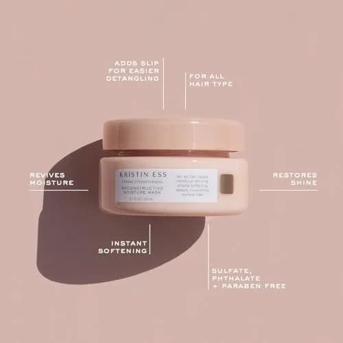 Kristin Ess Hydrating Deep Conditioner Protein Hair Mask 200ml (6.7 Fl Oz) | For Dry Damaged Hair thumbnail 3