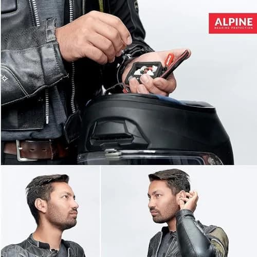 Alpine MotoSafe Pro Earplugs for Motorcycle Riding | 20dB Noise Reduction, 2 Pair thumbnail 5