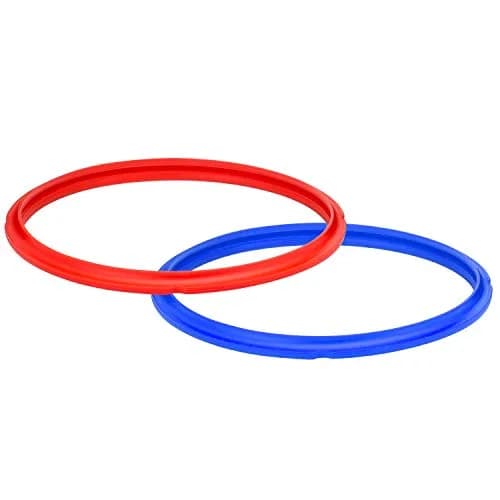 Instant Pot 8-Qt Red/Blue Sealing Ring 2-Pack | Genuine Silicone Replacement for Electric Pressure Cookers thumbnail 3