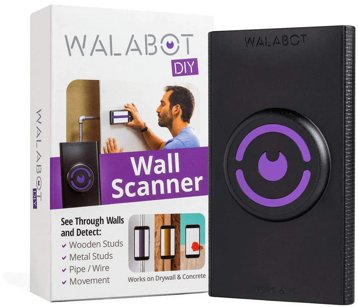 Walabot DIY Stud Finder In-Wall Imager for Android Smartphones | Detects Studs, Pipes & Wires Up to 4 Inches Deep - view 2