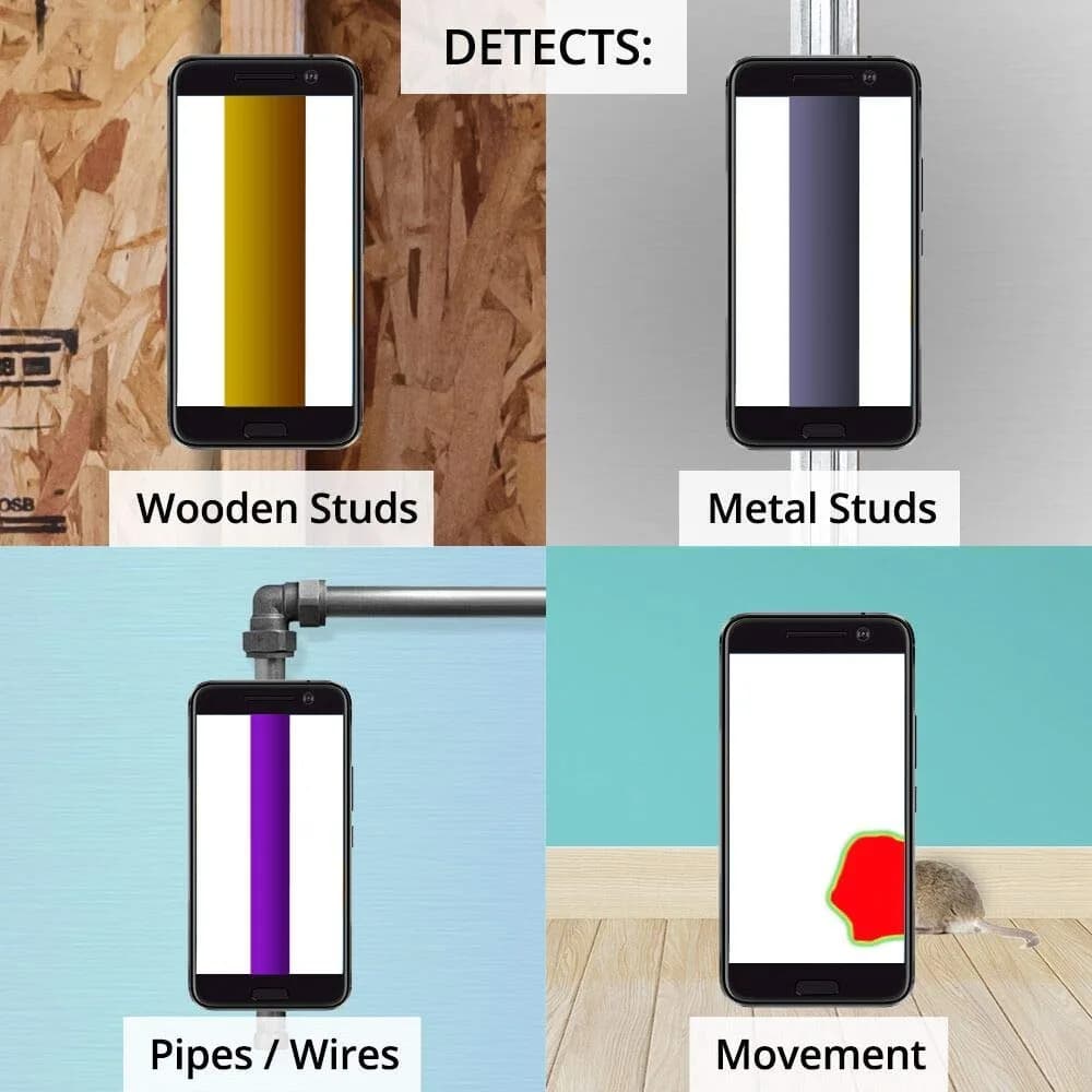 Walabot DIY Stud Finder In-Wall Imager for Android Smartphones | Detects Studs, Pipes & Wires Up to 4 Inches Deep - view 3