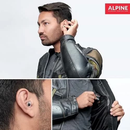 Alpine Hearing Protection MotoSafe Tour Reusable Ear Plugs | 17 dB SNR Noise Reduction for Motorcycling thumbnail 6