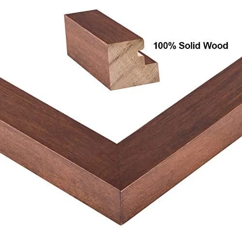 RPJC 8x10 Picture Frame | Solid Wood, High Definition Glass, Wall & Tabletop Display thumbnail 2