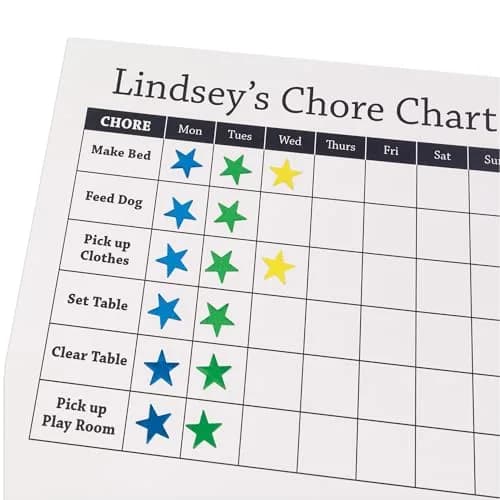 Avery Foil Star Labels 1/2" Assorted Colors | Bright Foil Stickers for Rewards & Crafts thumbnail 2