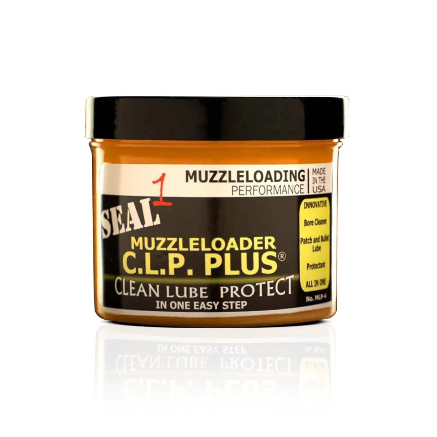 Seal 1 CLP Plus Muzzleloader Paste 113g (4 oz) | All-in-One Bore Cleaner & Protectant for Firearms