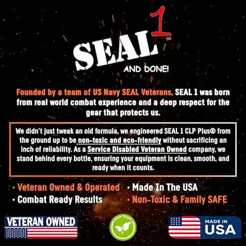 Seal 1 CLP Plus Muzzleloader Paste 113g (4 oz) | All-in-One Bore Cleaner & Protectant for Firearms thumbnail 7
