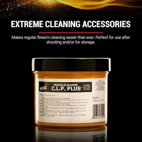 Seal 1 CLP Plus Muzzleloader Paste 113g (4 oz) | All-in-One Bore Cleaner & Protectant for Firearms thumbnail 3