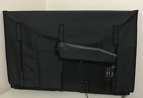 Comp Bind Technology TV Cover Compatible with Sunbrite SB-5518HD-BL 55'' HDTV Waterproof Marine Black | Heavy Duty, Fits Wall Mount, Maximize TV Life thumbnail 2