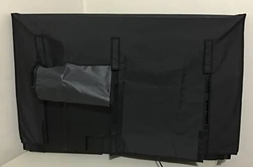 Comp Bind Technology TV Cover Compatible with Sunbrite SB-5518HD-BL 55'' HDTV Waterproof Marine Black | Heavy Duty, Fits Wall Mount, Maximize TV Life thumbnail 3