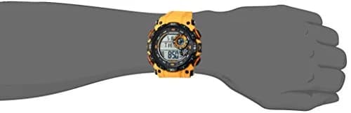 Armitron Sport Men's Digital Chronograph Resin Strap Watch, 52.5mm | Water-Resistant to 100m, Backlight, Alarm thumbnail 4