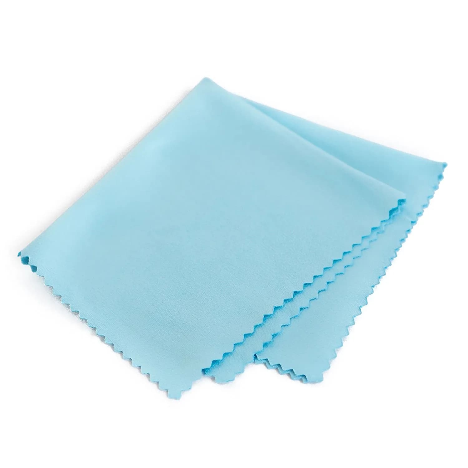 Record-Happy Record Cleaning Anti-Static Cloth - Extra Large - 4 Pack Microfiber Towel for Vinyl LPs — Light Blue