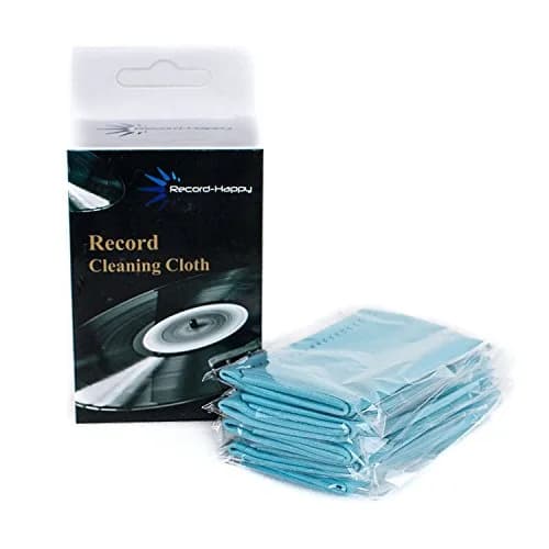 Record-Happy Record Cleaning Anti-Static Cloth - Extra Large - 4 Pack Microfiber Towel for Vinyl LPs thumbnail 6