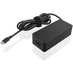 Lenovo 65w USB Type C Ac Adapter 4X20M26268 | Fast Charging, 2 Prong Power Cord, Black thumbnail 2