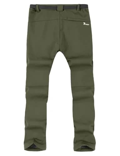 TBMPOY Men's Snow Ski Hiking Pants Waterproof Winter Fleece Lined XL | Windproof & Water-Resistant thumbnail 3