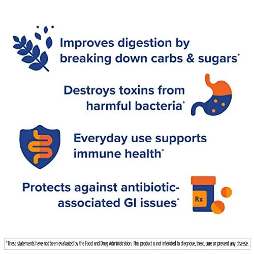 Florastor Advanced Immunity Probiotic, 30 Capsules | Supports Digestive & Immune Health thumbnail 5