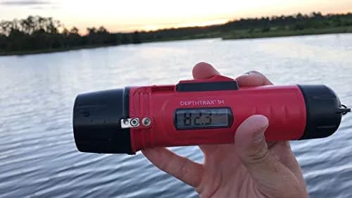 Hawkeye DepthTrax 1H Handheld Sonar with Temperature | 300 Feet Range for Indian Anglers thumbnail 3