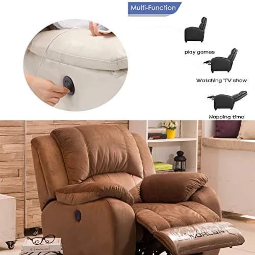 Podoy 2-Button 5-Pin Power Recliner Hand Control Replacement | Universal Fit, Durable ABS Plastic, Black thumbnail 6
