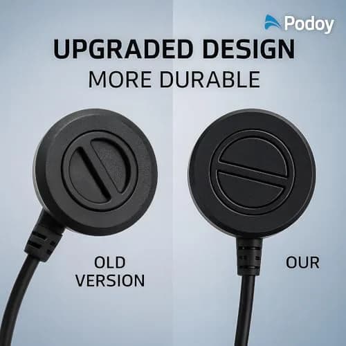 Podoy 2-Button 5-Pin Power Recliner Hand Control Replacement | Universal Fit, Durable ABS Plastic, Black thumbnail 7