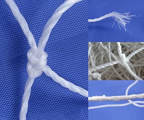 Boshen 10 x 6.5FT (305cm x 198cm) 2.5mm Twisted Polyethylene Soccer Goal Net | Heavy Duty & Weather Resistant thumbnail 5