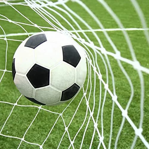 Boshen 10 x 6.5FT (305cm x 198cm) 2.5mm Twisted Polyethylene Soccer Goal Net | Heavy Duty & Weather Resistant thumbnail 6