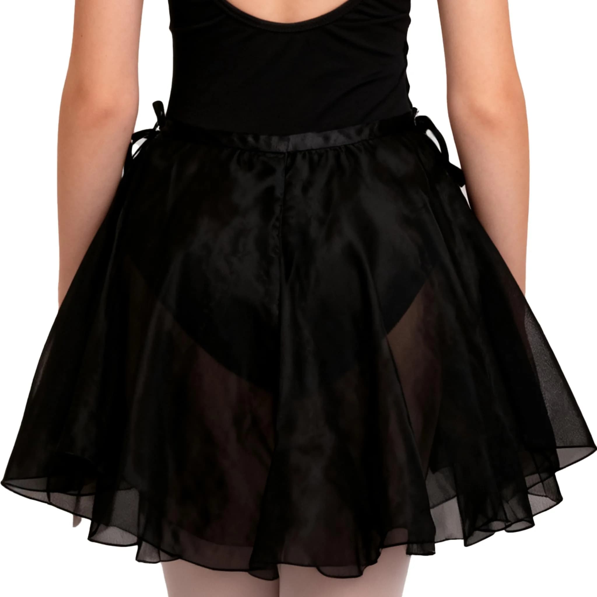 Wuchieal Sheer Wrap Skirt for Women | Ballet & Dancewear, One Size, Black