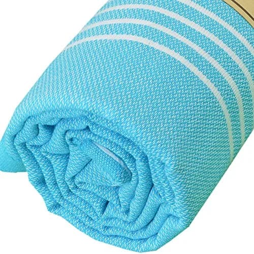 Bersuse Towels Anatolia XL Beach Blanket 61x82 Inches | Quick-Dry 100% Cotton Turkish Towel thumbnail 6